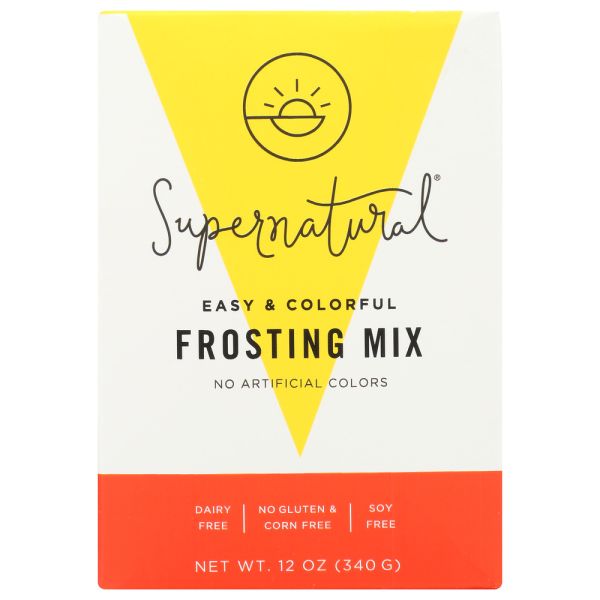 SUPERNATURAL: Fruit Punch Red Buttercream Frosting Mix, 12 oz