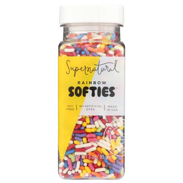 SUPERNATURAL: Rainbow Softies Sprinkles, 3 oz