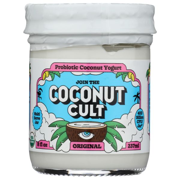 THE COCONUT CULT: Original Probiotic Coconut Yogurt, 8 oz