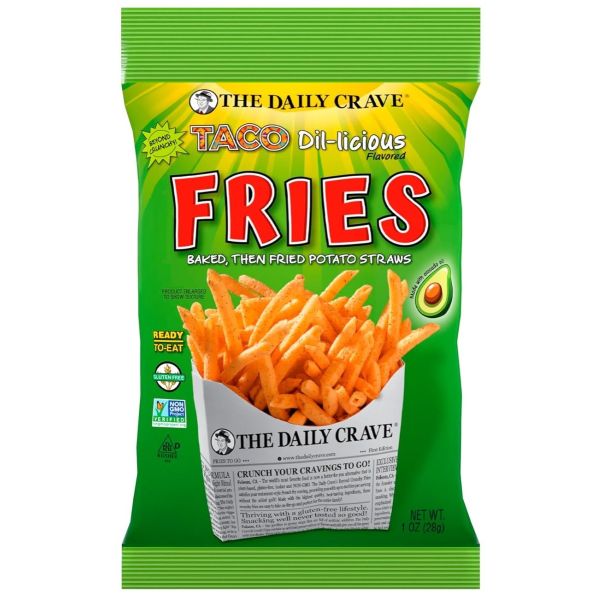 THE DAILY CRAVE: Taco Dil-licious Crunchy Fries, 1 oz