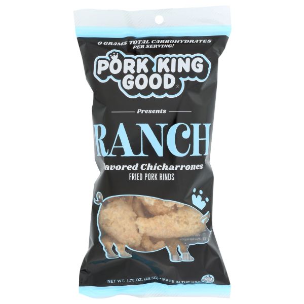 PORK KING GOOD: Ranch Pork Rinds, 1.75 oz