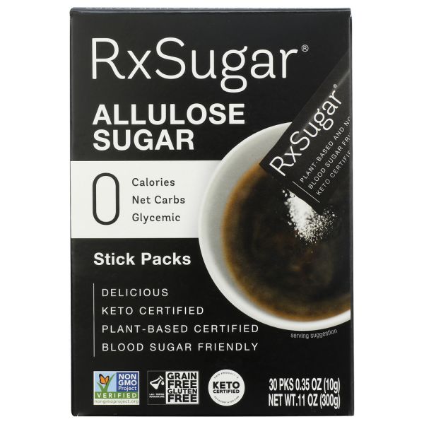 RXSUGAR: Sweetener Granular Sticks, 11 oz