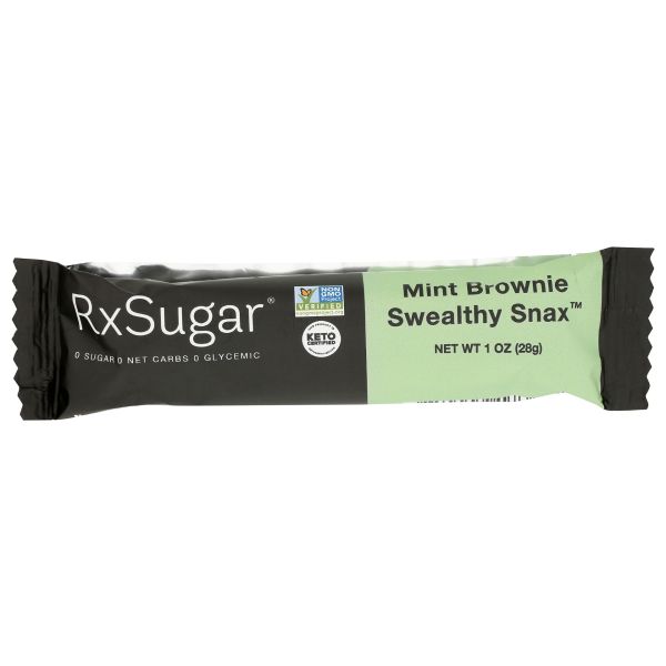 RXSUGAR: Mint Brownie Swealthy Snax, 1 oz