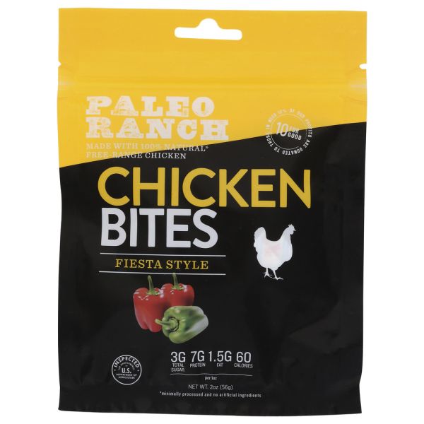 PALEO RANCH: Fiesta Style Chicken Bites, 2 oz