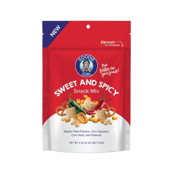GOODIE GIRL: Sweet And Spicy Snack Mix, 4 oz