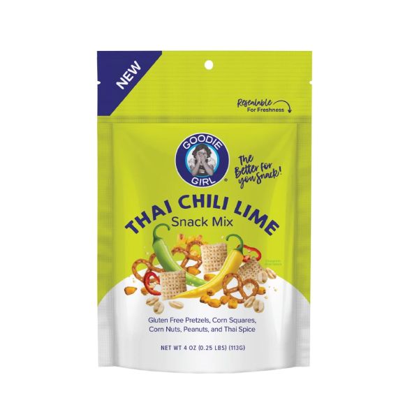 GOODIE GIRL: Thai Chili Lime Snack Mix, 4 oz