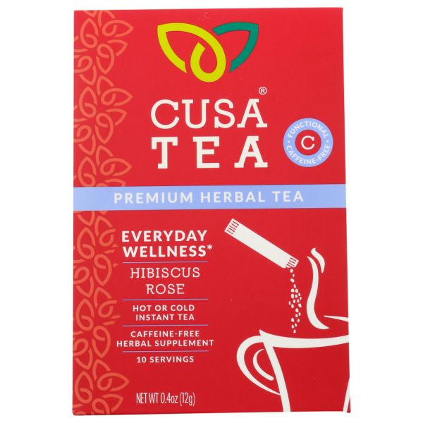 CUSA TEA: Everyday Wellness Herbal Tea, 10 ea
