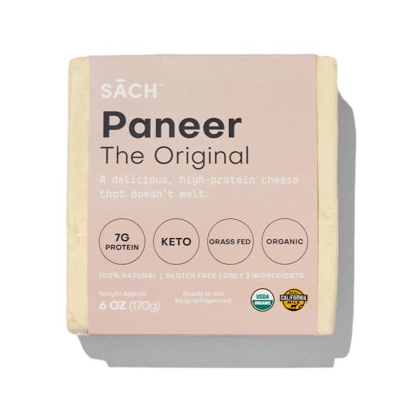SACH: Organic Paneer The Original, 6 oz
