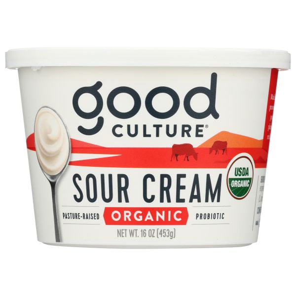 GOOD CULTURE: Organic Sour Cream, 16 oz