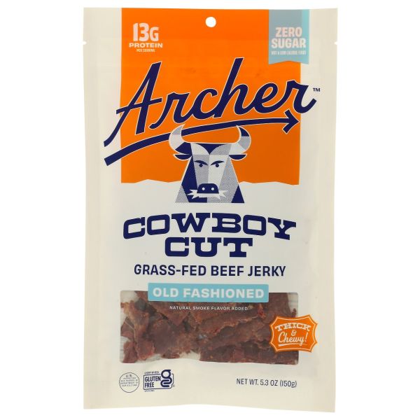 ARCHER: Zero Sugar Classic Beef Jerky, 5.3 oz