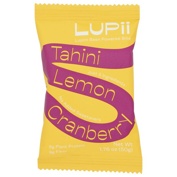LUPII: Bar Tahini Lemon Cranbrry, 1.76 oz
