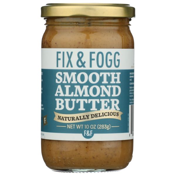 FIX & FOGG: Almond Butter Smooth, 10 oz