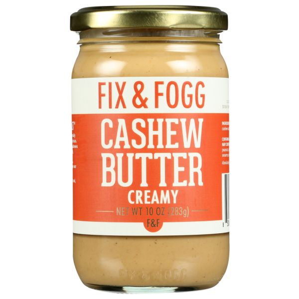 FIX & FOGG: Cashew Butter, 10 oz