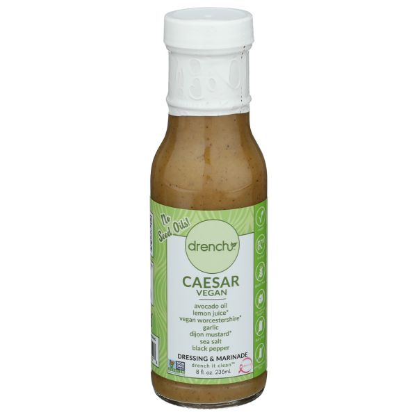 DRENCH: Vegan Caesar Dressing, 8 oz