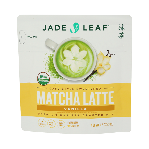 JADE LEAF: Matcha Latte Vanilla Mix, 2.5 oz