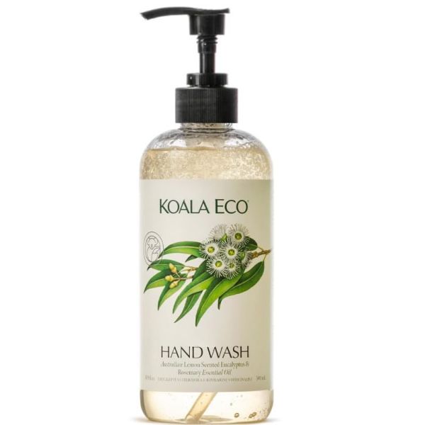 KOALA ECO: Hand Wash with Australian Lemon Scented Eucalyptus & Rosemary Essential Oil, 16.9 fo