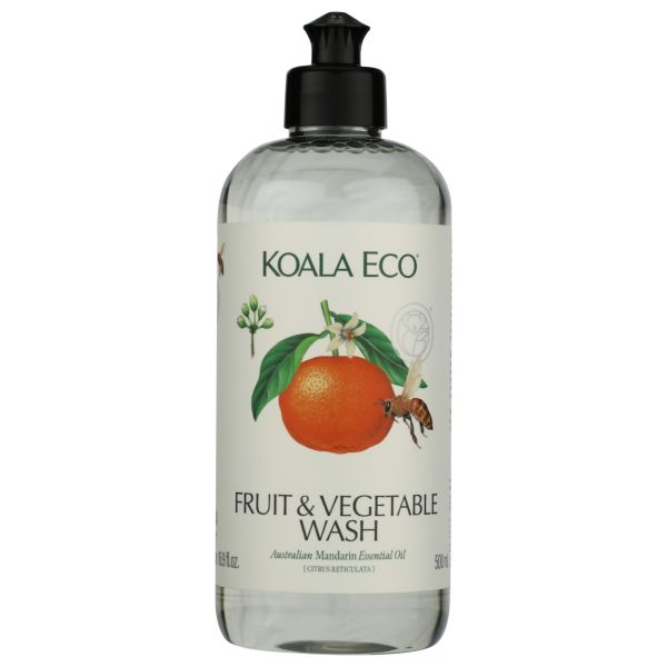 KOALA ECO: Natural Fruit and Vegetable Wash, 16.9 fo