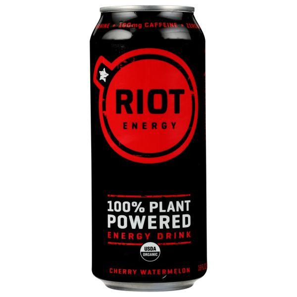 RIOT ENERGY: Drink Chry Watrmln Enrgy, 16 fo