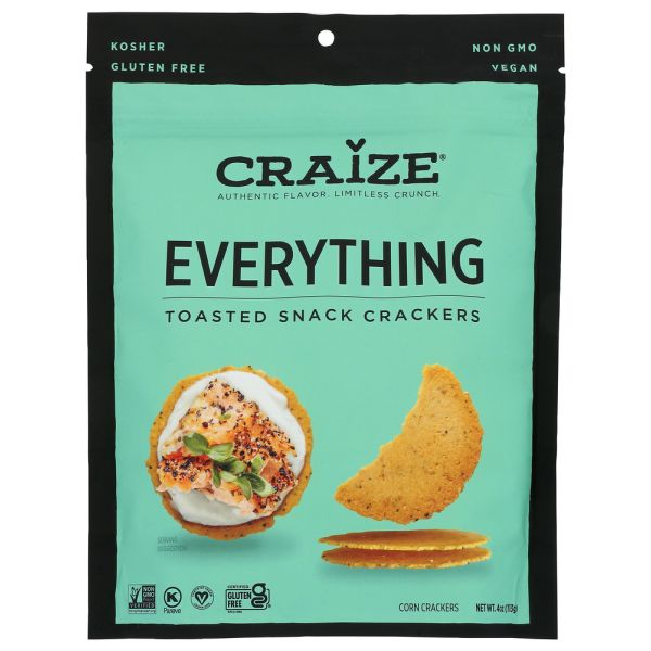 CRAIZE: Crackers Corn Everything, 4 oz