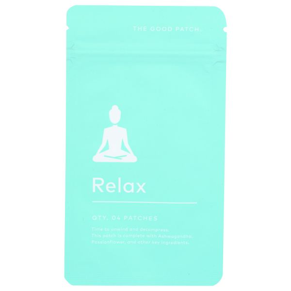 THE GOOD PATCH: Relax Wellness Patches, 4 ct