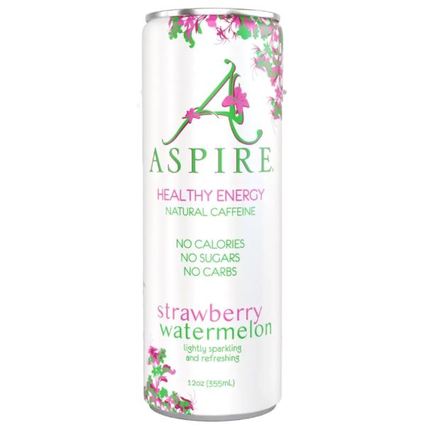 ASPIRE: Strawberry Watermelon Healthy Energy Drink, 12 fo