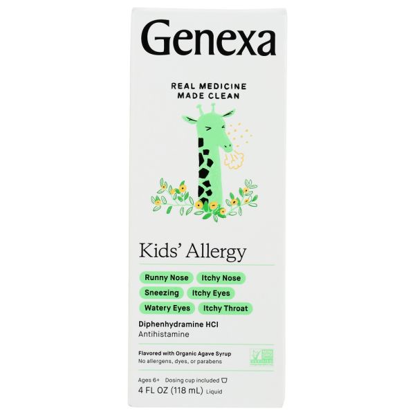 GENEXA: Kids Allergy, 4 fo