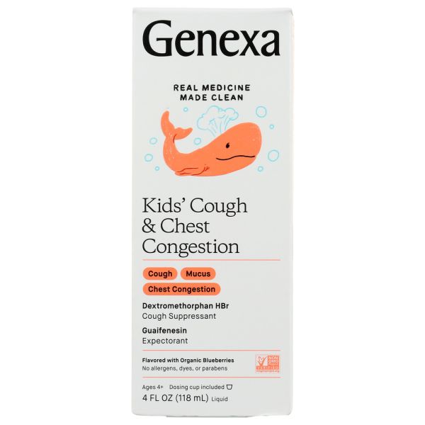 GENEXA: Kids Cough & Chest Congestion, 4 fo