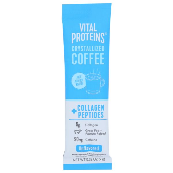VITAL PROTEINS: Collagen Coffee Pkt Plain, 9 gm