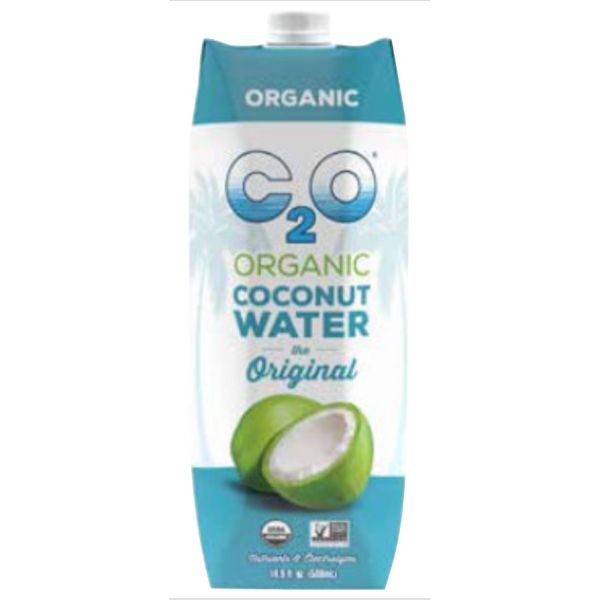 C2O: Organic Coconut Water Original, 16.9 fo