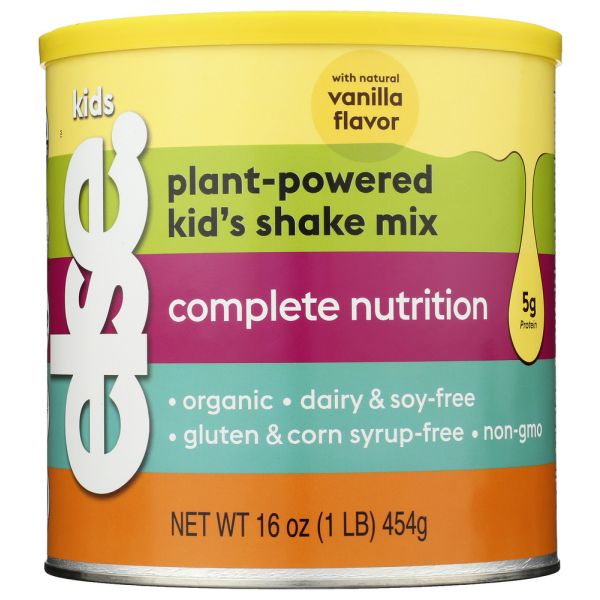 ELSE NUTRITION: Mix Shake Vanilla Plnt Bs, 16 OZ