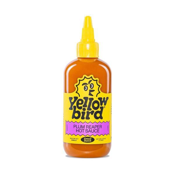 YELLOWBIRD SAUCE: Plum Reaper Hot Sauce, 9.8 oz