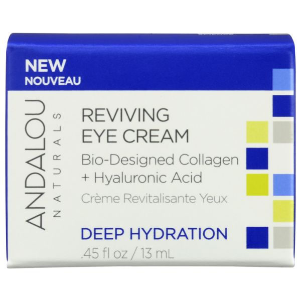 ANDALOU NATURALS: Deep Hydration Reviving Eye Cream, 0.45 oz