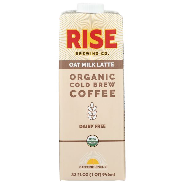RISE BREWING CO: Latte Cold Brew Oat Milk, 32 fo