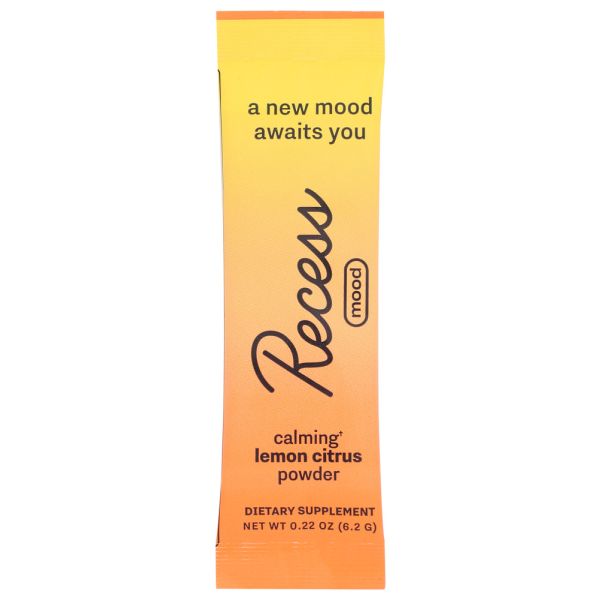 RECESS: Mood Power Packet Lemon Citrus, 0.22 oz