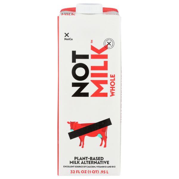 NOTMILK: Whole Plant Based Milk, 32 oz