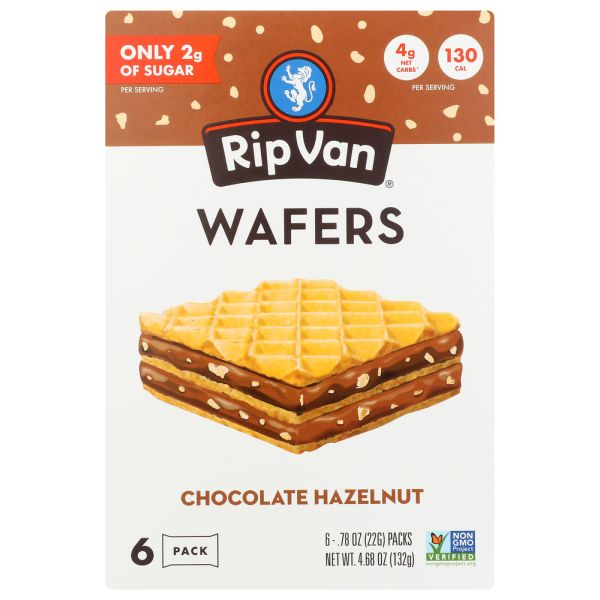 RIP VAN: Chocolate Hazelnut Wafers, 4.68 oz