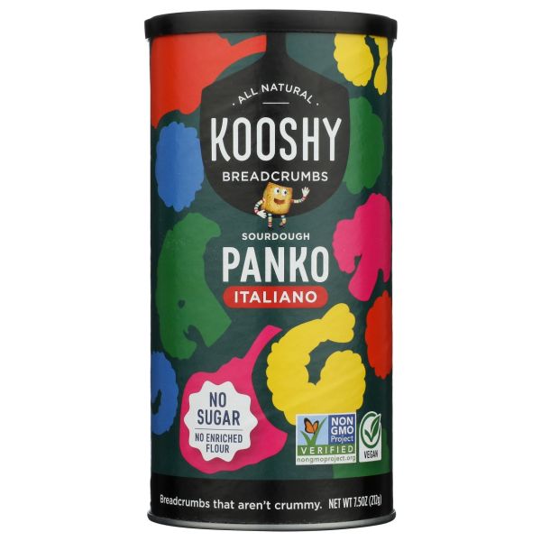 KOOSHY: Italiano Panko Breadcrumbs, 7.5 oz
