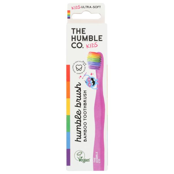 THE HUMBLE CO: Kids Ultra Soft Humble Brush, 1 pc