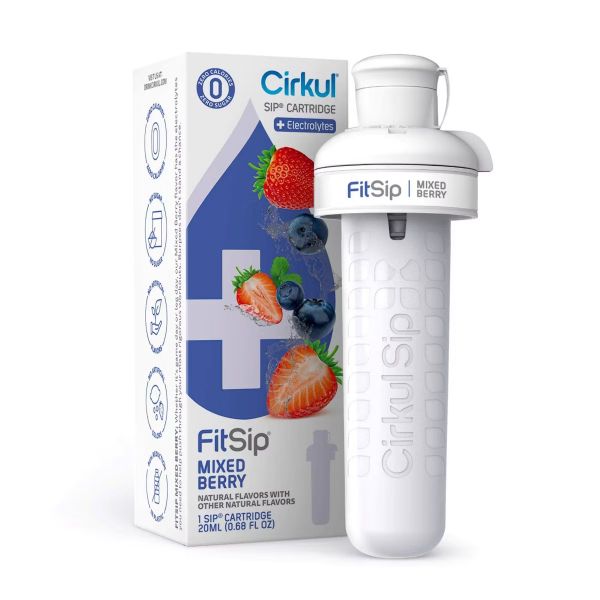 CIRKUL: Fitsip Cartridge Mixed Berry, 1 ea