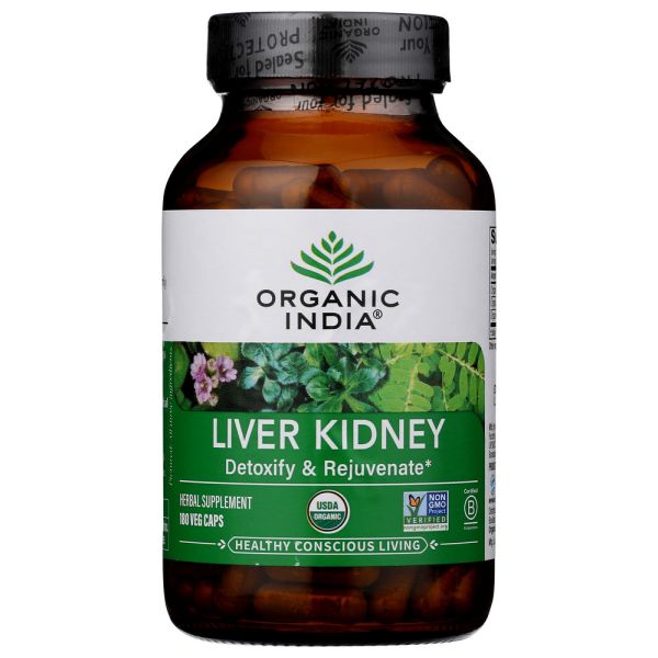 ORGANIC INDIA: Cleanse Liver Kidney, 180 cp
