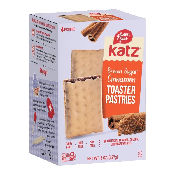 KATZ: Brown Sugar Cinnamon Toaster Pastries, 8 oz