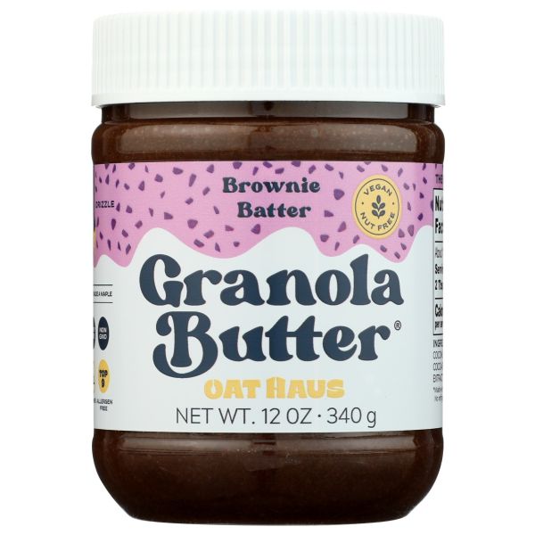 OAT HAUS: Brownie Batter Granola Butter, 12 oz
