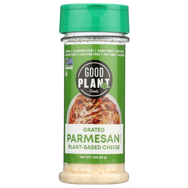GOOD PLANET FOODS: Grated Parmesan Cheese Shaker, 3 oz