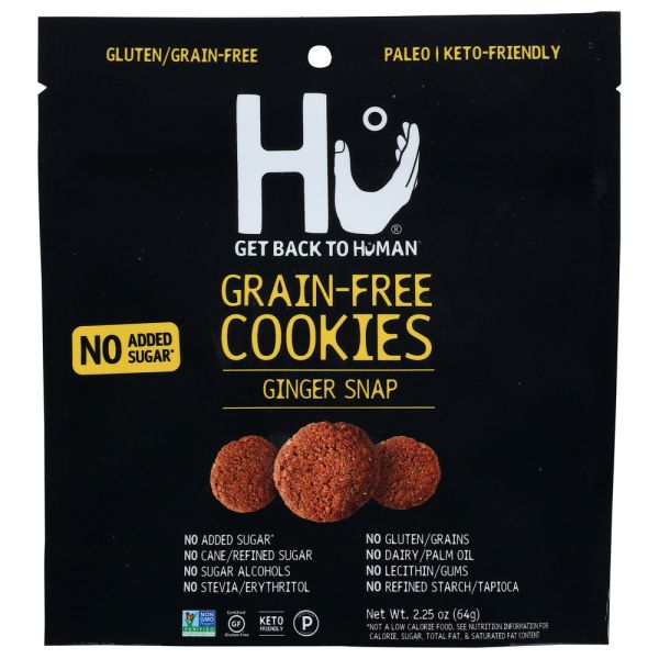 HU: Cookie Ginger Snap, 2.25 OZ