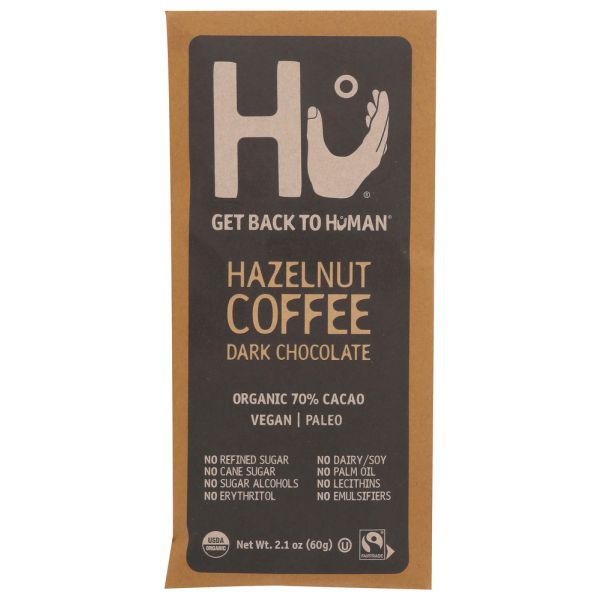 HU: Bar Choc Hazelnut Coffee, 2.1 oz