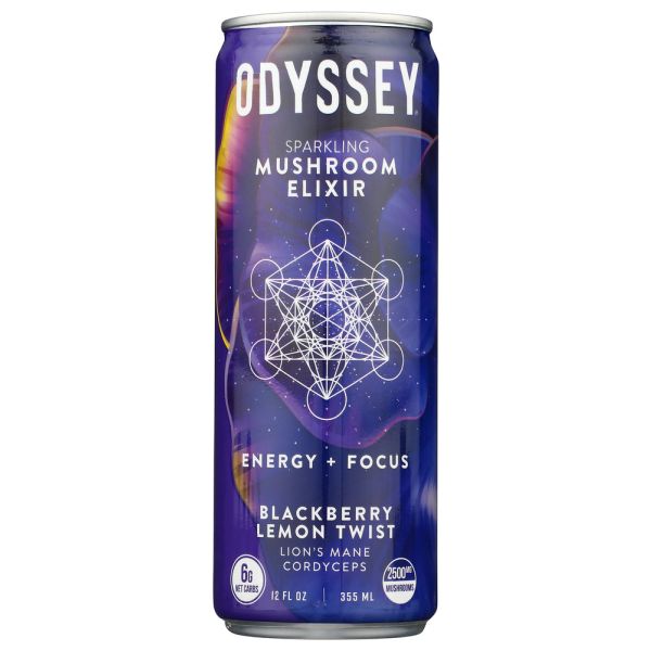 ODYSSEY ELIXIR: Energy Plus Focus Mixed Berry, 12 fo
