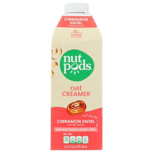 NUTPODS: Milk Oat Cinnamon Swirl, 25.4 fo