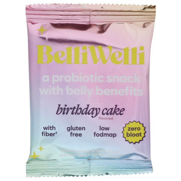 BELLIWELLI: Snackbar Birthday Cake, 1.41 OZ