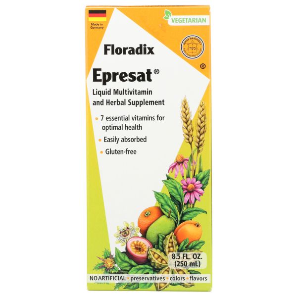 SALUS: Epresat Adult Liquid Multivitamin and Herbal Supplement, 8.5 fo