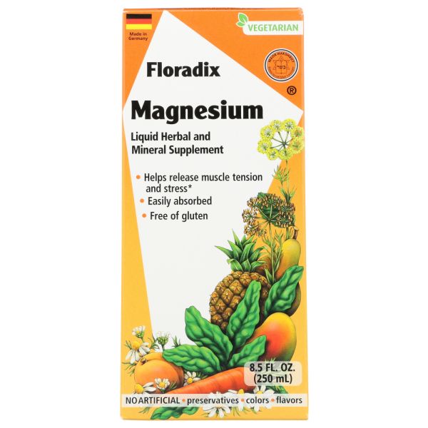 SALUS: Magnesium Liquid Herbal and Mineral Supplement, 8.5 fo